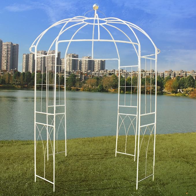 OUTOUR French Style Birdcage Shape Heavy Duty Gazebo, Pergola Pavilion Arch - Image 6
