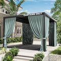 Gazebo Universal Replacement Privacy Curtain, 4-Panels Sidewall Curtains by WelcometoKimunukStore