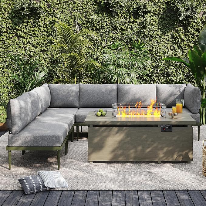 Sundale Outdoor 7 Pieces Patio Furniture Set by SundaleOutdoor