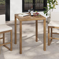 Christopher Knight Home Gree Acacia Wood Outdoor Bar Table, Wooden Patio Bar by ChristopherKnightHome