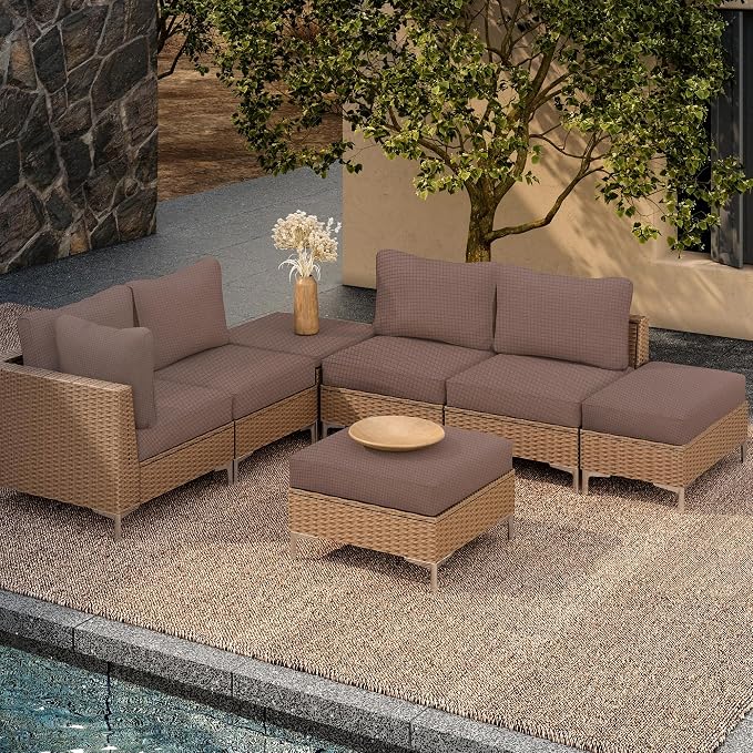 Outdoor Cushion Covers Set, Replacement - Image 6