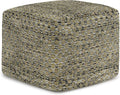SIMPLIHOME Janelle Square Pouf by SimpliHome