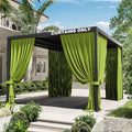 Gazebo Universal Replacement Privacy Curtain, 4-Panels Sidewall Curtains by WelcometoKimunukStore