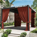Gazebo Universal Replacement Privacy Curtain, 4-Panels Sidewall Curtains by WelcometoKimunukStore