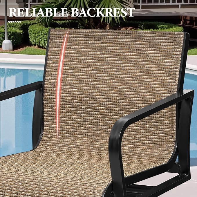 Crestlive Products Outdoor Swivel Bar Stools - Image 5