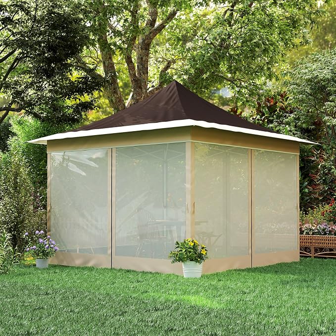 Outsunny 12 x 12 ft. Pop Up Canopy Tent - Image 9