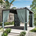 Gazebo Universal Replacement Privacy Curtain, 4-Panels Sidewall Curtains by WelcometoKimunukStore