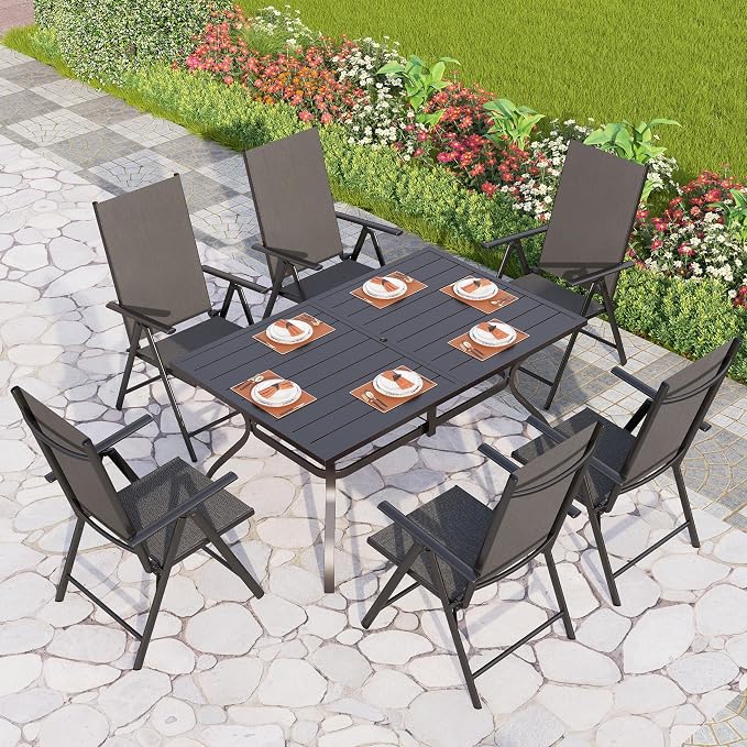 PHI VILLA Outdoor Dining Set by PHIVILLAThepioneerofcomfortablehouseholdsupplies