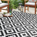SAND MINE Waterproof Outdoor Rug 6x9 ft, Reversible Mats, Modern Area Rug by SANDMIND