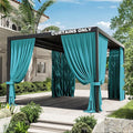 Gazebo Universal Replacement Privacy Curtain, 4-Panels Sidewall Curtains by WelcometoKimunukStore