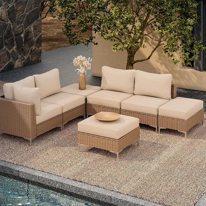 Outdoor Cushion Covers Set, Replacement - Image 6