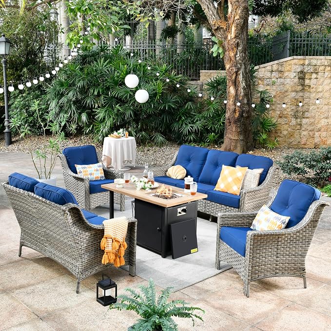 HOOOWOOO 5 Piece Patio Set - Image 8