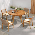 Christopher Knight Home Verle Wooden Patio Dining Set by ChristopherKnightHome