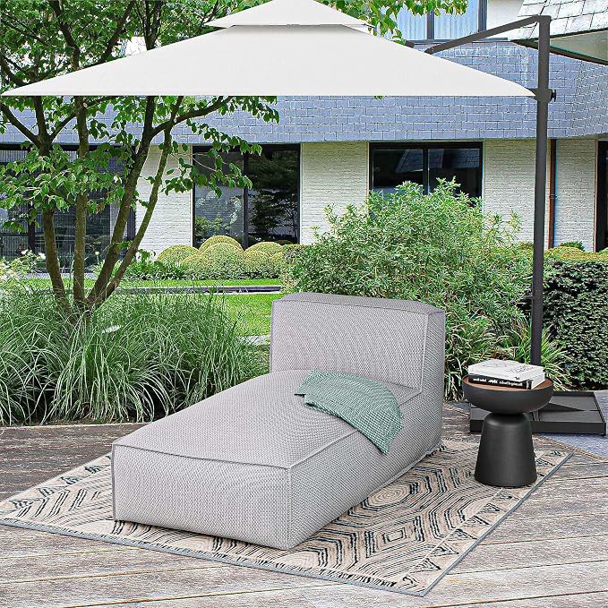 Outdoor Bean Bed Chair Sun Lounger, Outdoor Couch Sofa - Image 3