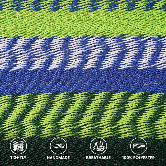 Lazy Daze Hammocks 10.5 FT Double 2 Person Caribbean Rope Hammock, Hand Woven - Image 3
