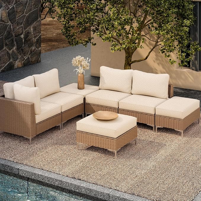 Outdoor Cushion Covers Set, Replacement - Image 6