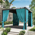 Gazebo Universal Replacement Privacy Curtain, 4-Panels Sidewall Curtains by WelcometoKimunukStore