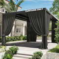 Gazebo Universal Replacement Privacy Curtain, 4-Panels Sidewall Curtains by WelcometoKimunukStore