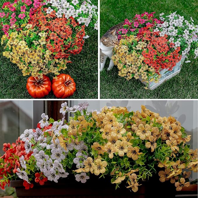 Artificial Flowers for Outdoors Fake Plants - Image 9