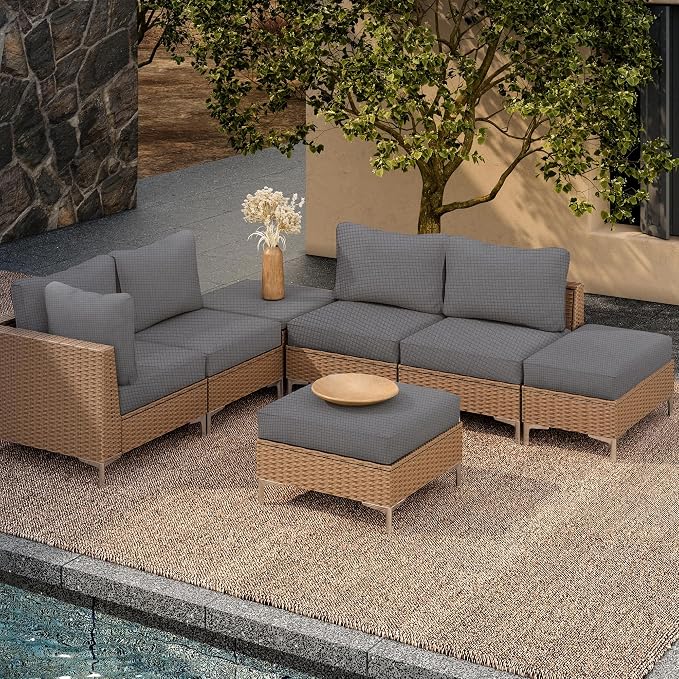 Outdoor Cushion Covers Set, Replacement - Image 6