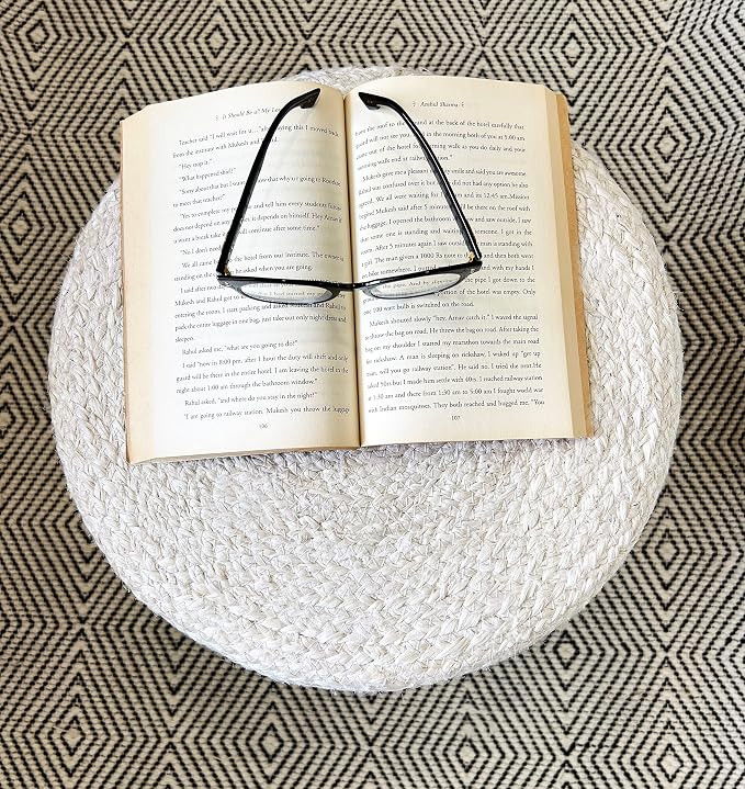S & L Homes Pouf Ottoman - Image 5