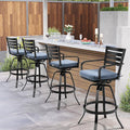 Pellebant Outdoor Bar Stools Set of 4 by Pellebant