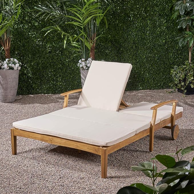 Great Deal Furniture Samantha Double Chaise Lounge - Image 3