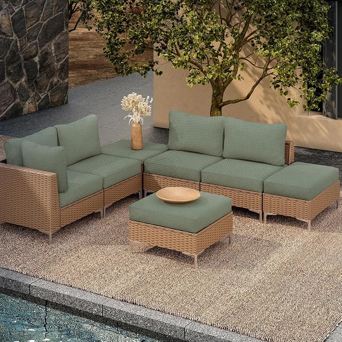 Outdoor Cushion Covers Set, Replacement - Image 6