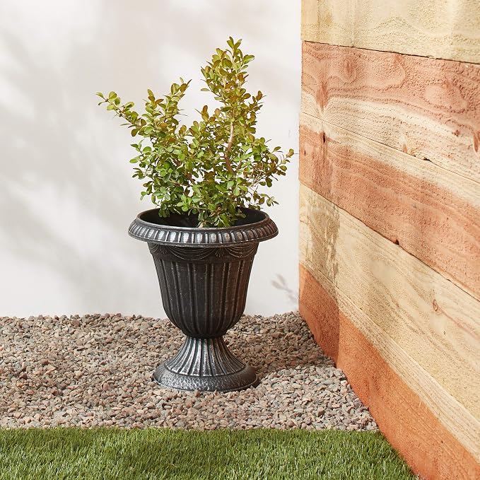 Arcadia Garden Products PL20SL Classic Traditional Plastic Urn Planter - Image 10