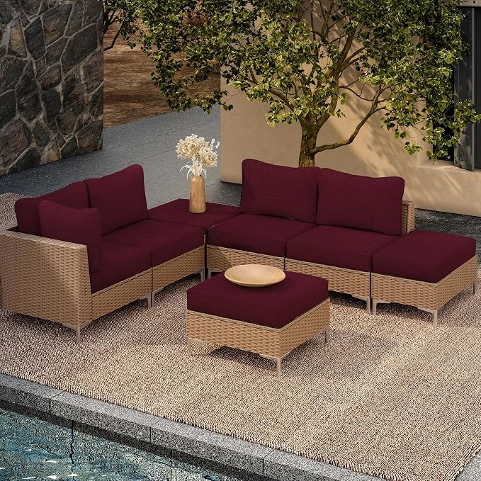 Outdoor Cushion Covers Set, Replacement - Image 6