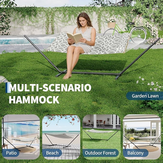 Heavy Duty 2 Person Double Hammock - Image 5
