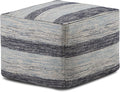SIMPLIHOME Clay Square Pouf by SimpliHome