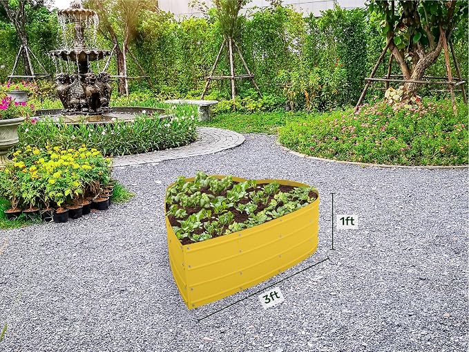 Plant & Plot Galvanized Raised Garden Beds Outdoor // Planter Raised Beds - Image 6