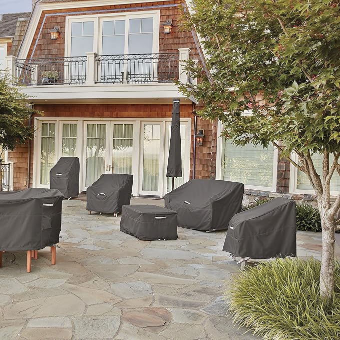 Classic Accessories Ravenna Water-Resistant 38 Inch Rectangular Patio - Image 6