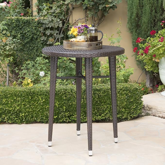 All-Weather Rattan Bar Table for Patio, or Garden by Unknown