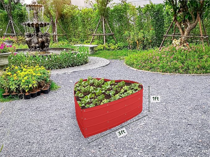 Plant & Plot Galvanized Raised Garden Beds Outdoor // Planter Raised Beds - Image 6