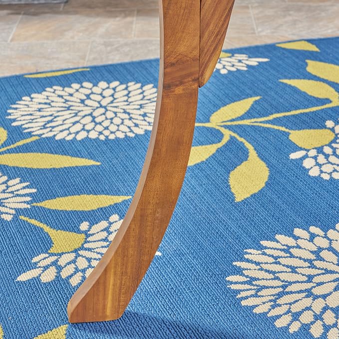 Christopher Knight Home Adn Outdoor 47" Round Acacia Wood Dining Table - Image 5
