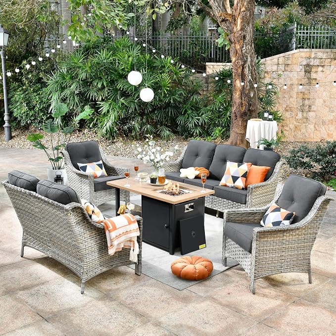 HOOOWOOO 5 Piece Patio Set - Image 8