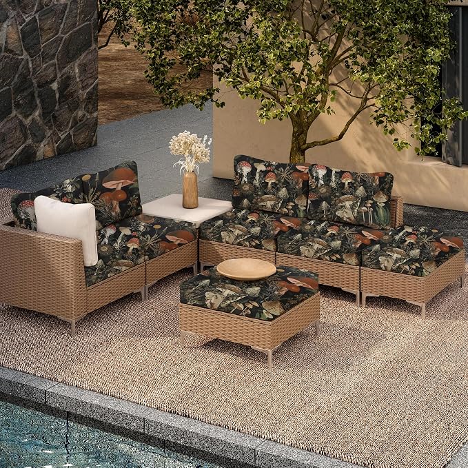 Outdoor Cushion Covers Set, Replacement - Image 6