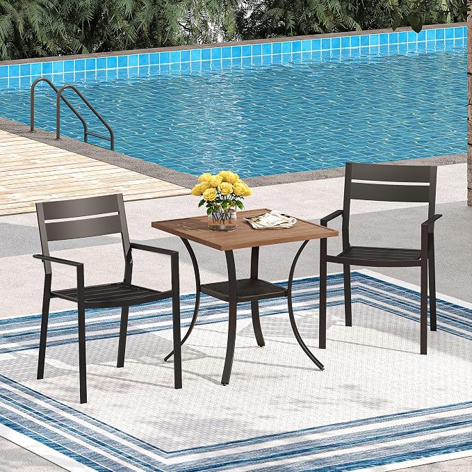 VICLLAX Small Patio Dining Table - Image 2