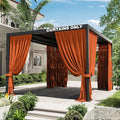 Gazebo Universal Replacement Privacy Curtain, 4-Panels Sidewall Curtains by WelcometoKimunukStore