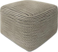 SIMPLIHOME Eastmont Square Pouf by SimpliHome