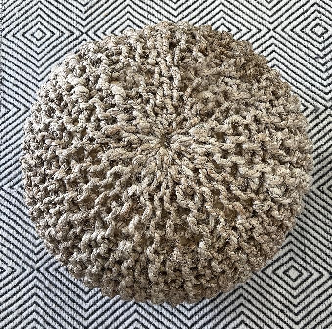 S & L Homes Pouf Ottoman - Image 6