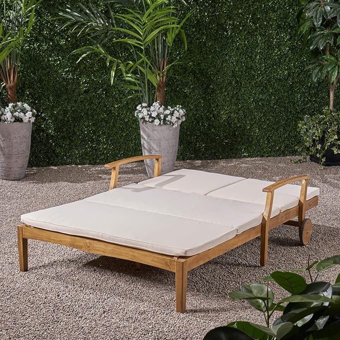 Great Deal Furniture Samantha Double Chaise Lounge - Image 4